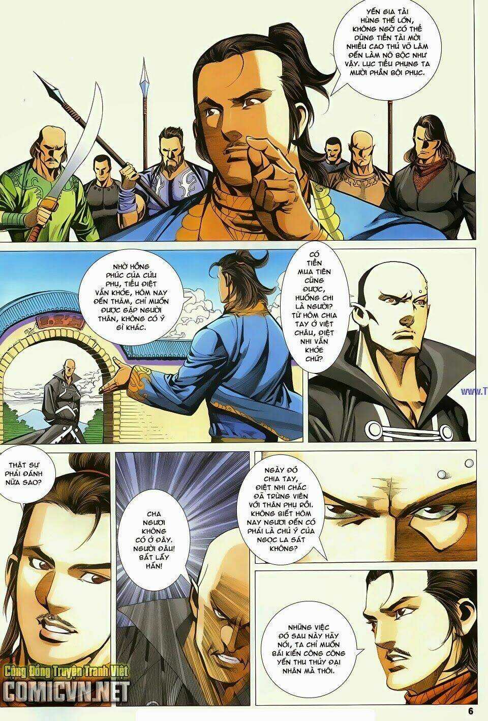 cổ long quần hiệp truyện chapter 83 6