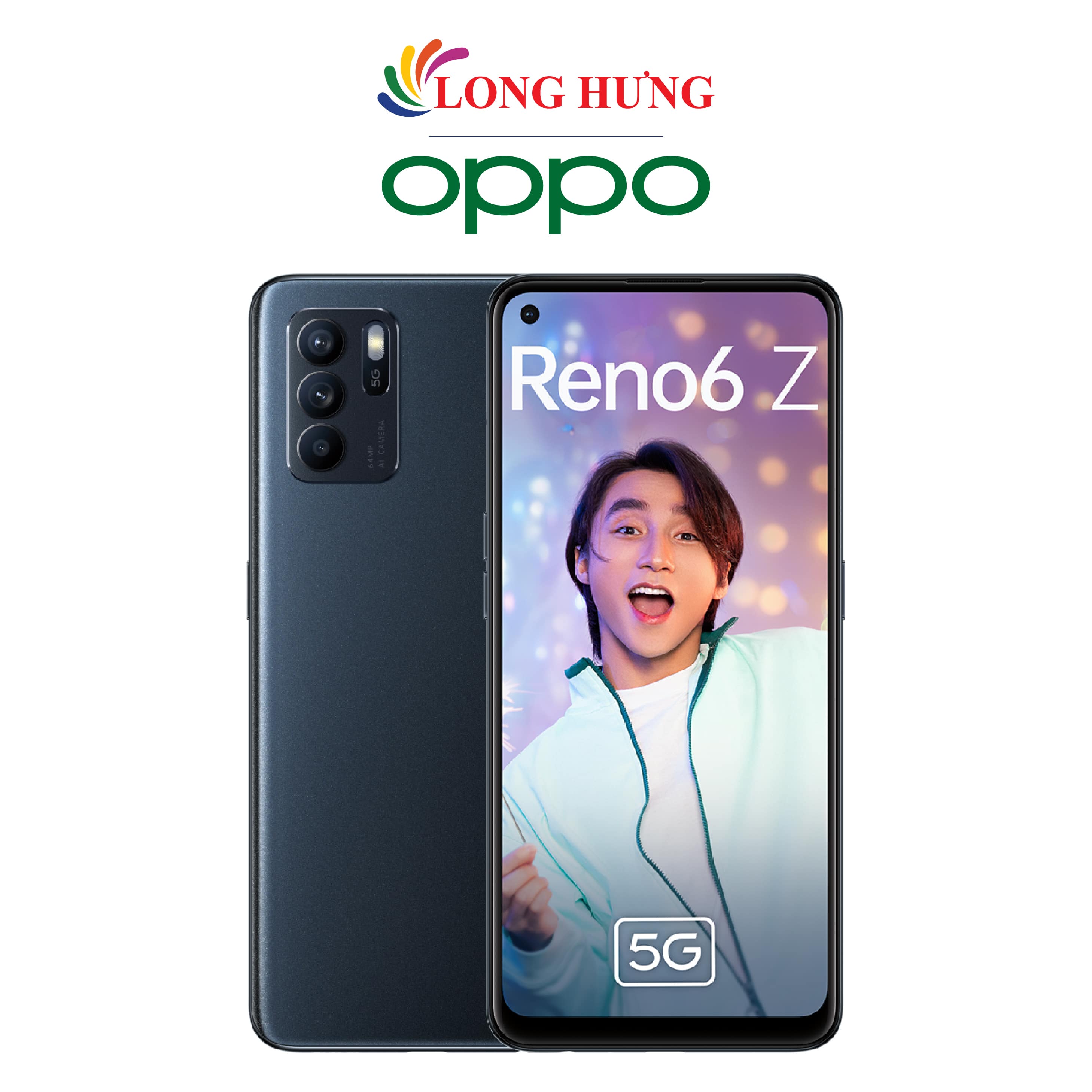 Điện thoại Oppo Reno6 Z 5G (8GB/128GB) - Hàng chính hãng