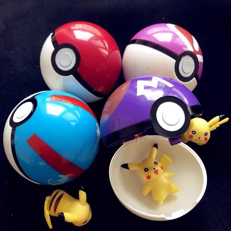 Mô hình đồ chơi Poke ball bóng Pokemon quả cầu Pokemon trang trí