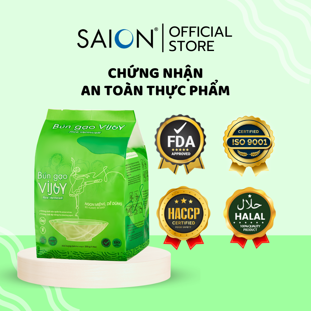 Bún Gạo VIJOY 200g- Làm Từ Gạo Cao cấp- Healthy- Saion Official