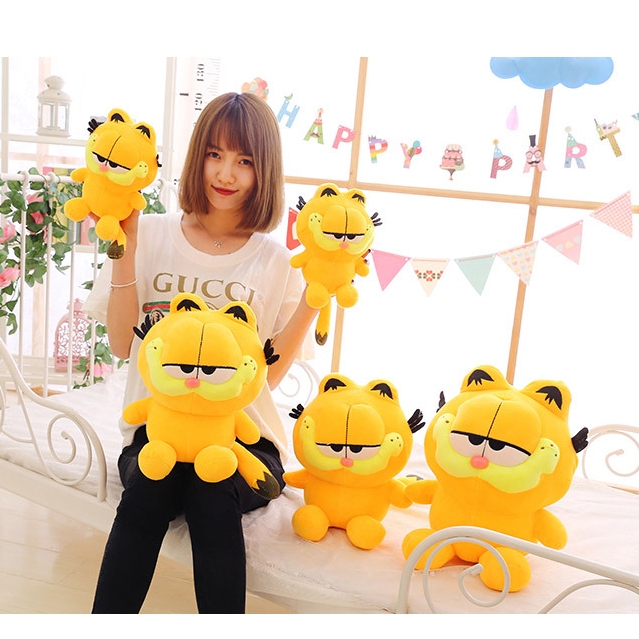Gấu Bông Mèo Vàng Garfield Siêu Dễ Thương Hài Hước (25cm) Mèo Béo Siêu Quậy Garfield Đáng Yêu Hàng  Cao Cấp