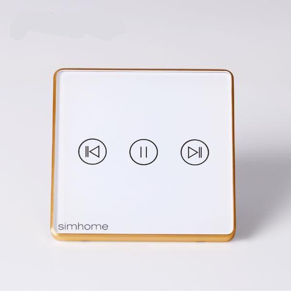 Công tắc điều khiển cửa cuốn, rèm cửa WIFI SimHome S2