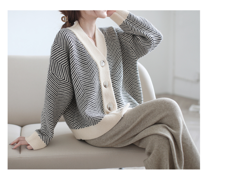 Áo len cardigan nữ form rộng thời trang phong cách Hàn Quốc freesize dưới 62kg