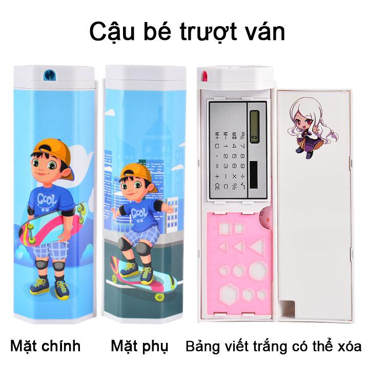 Hộp bút đa năng hình lục giác siêu ngộ nghĩnh cho các bé