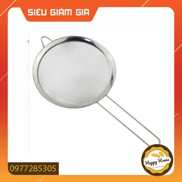 Rây bột cầm tay inox đường kính 14cm