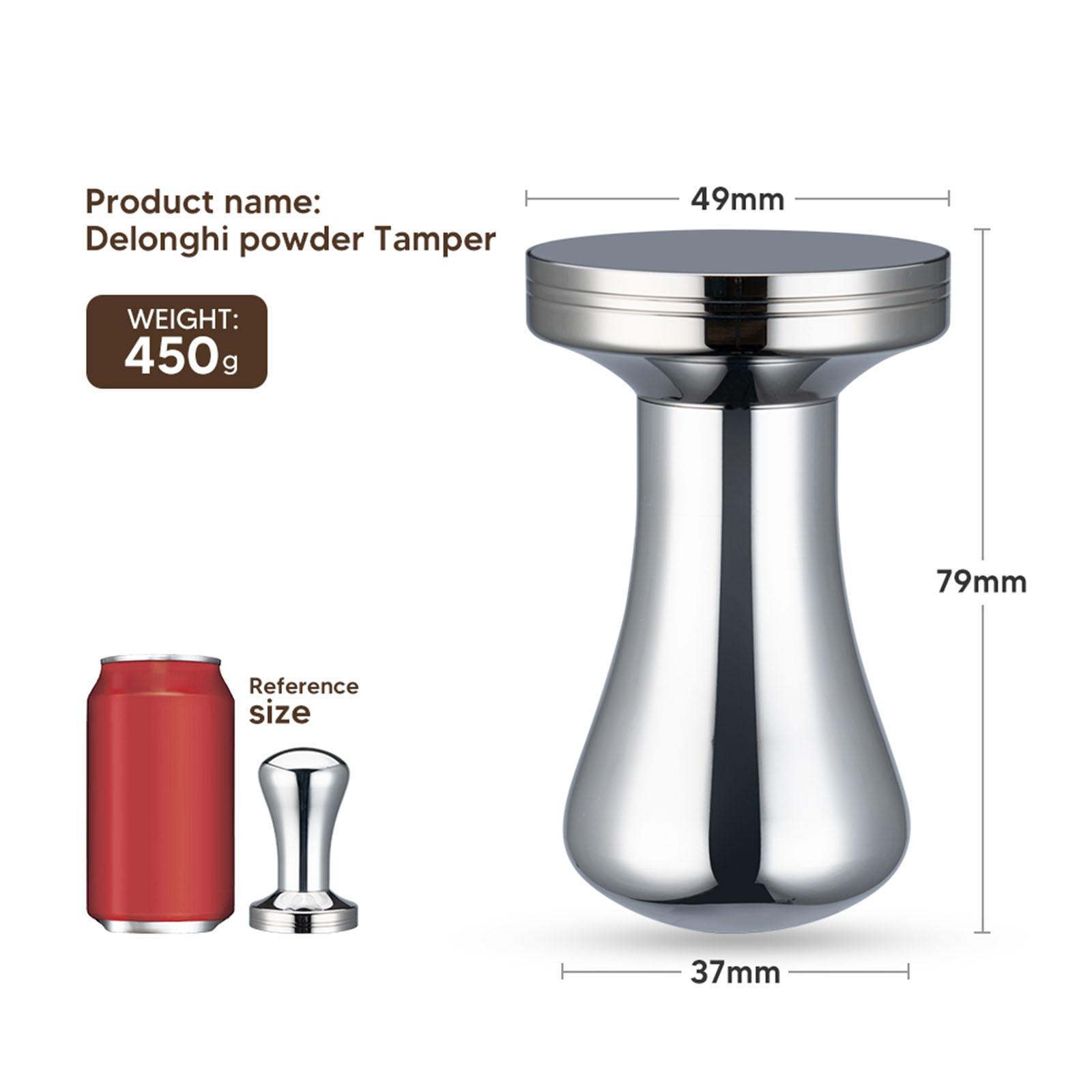 Espresso Tamper Aluminum Alloy Handle Coffee Distributor Leveler Tool for Cafe Office