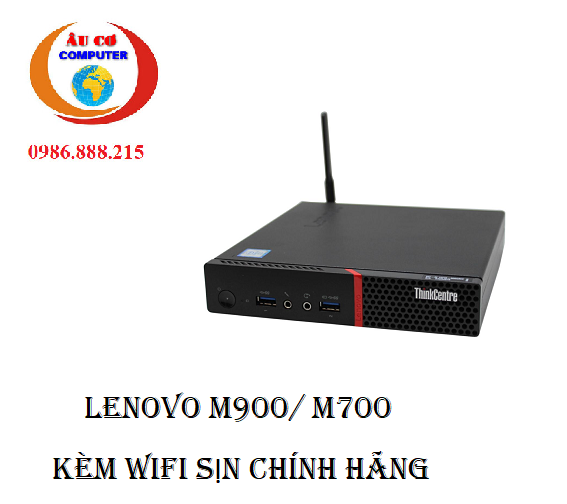 Máy tính mini PC để bàn Lenovo Thinkcentre M700 / M900 CORE I5 6th - Có kèm wifi - Hàng Chính Hãng