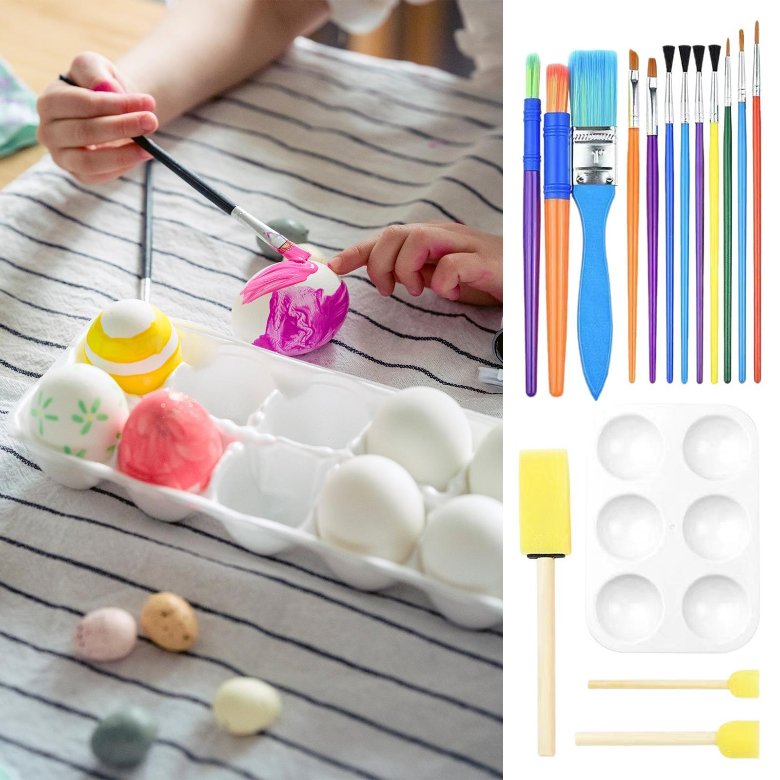 Paint Brushes with Supplies for Painting Canvas DIY Crafts