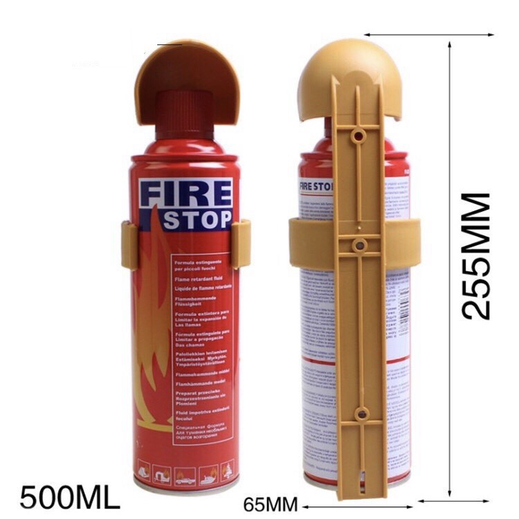 Bình Cứu Hỏa FIRE Stop - Bình Chữa Cháy Mini - Dập Lửa Khẩn Cấp Ô Tô, Xe Máy, Văn Phòng - An Toàn loại tốt