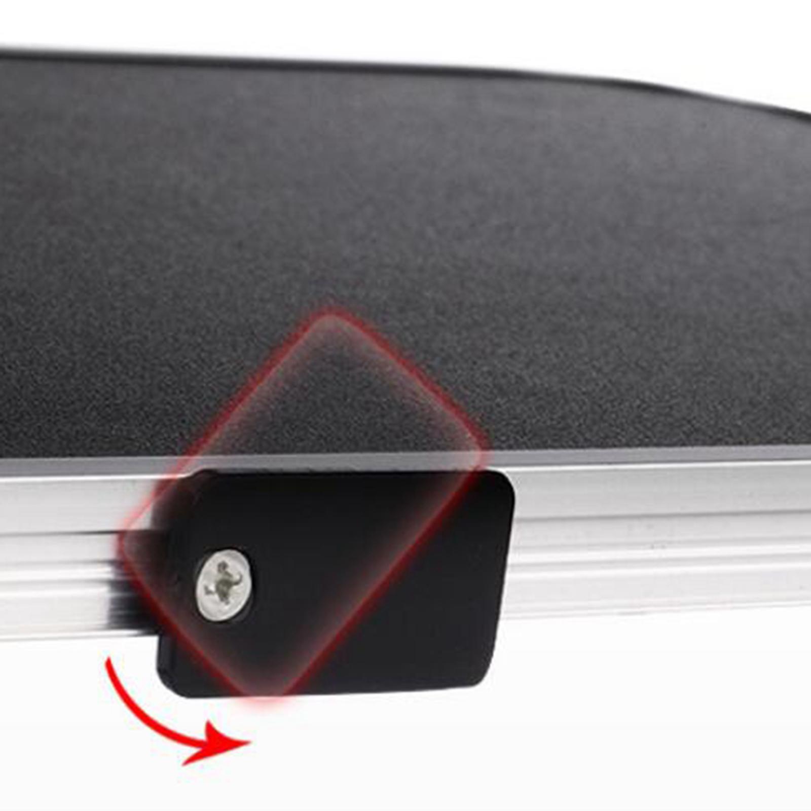 Foldable Laptop Stand Height Adjustable Notebook Holder Black