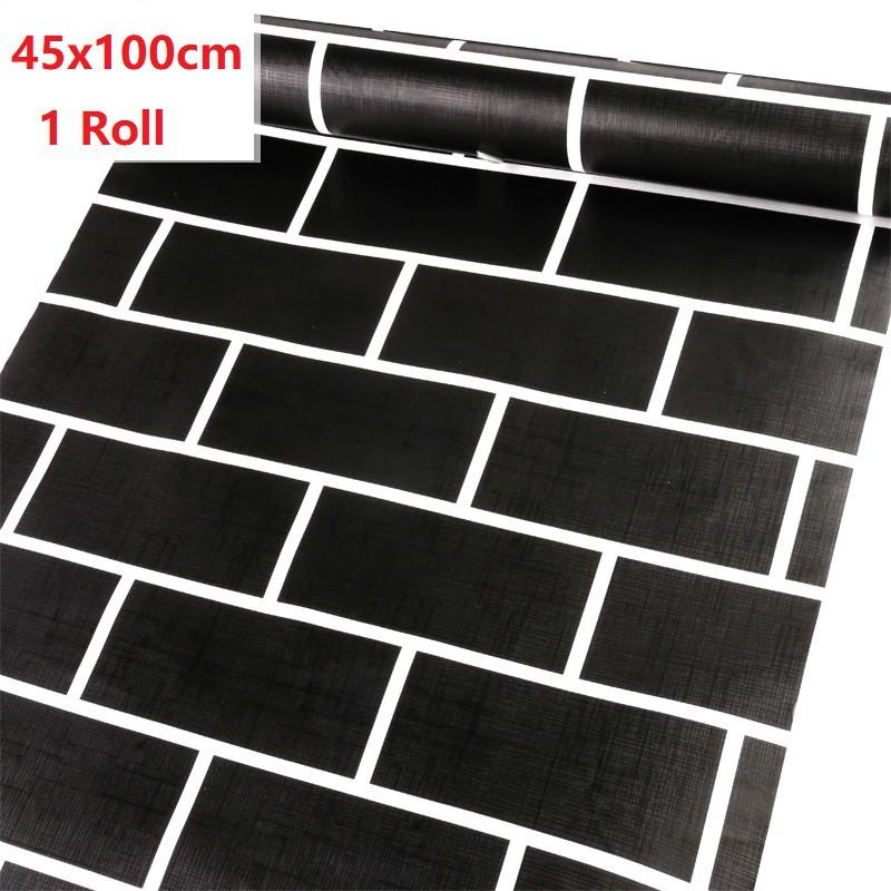 Giấy Dán Tường Giả Gạch 3d 45x100cm