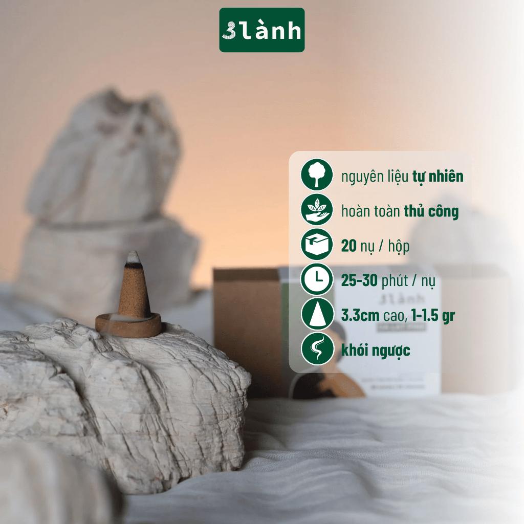 Nụ Thủ Công Thông Đà Lạt 3 Lành Hộp 20 Mùi 100 % Tự Nhiên Tặng Kèm Đế Chăm, Không Hóa Chất Xông Thơm