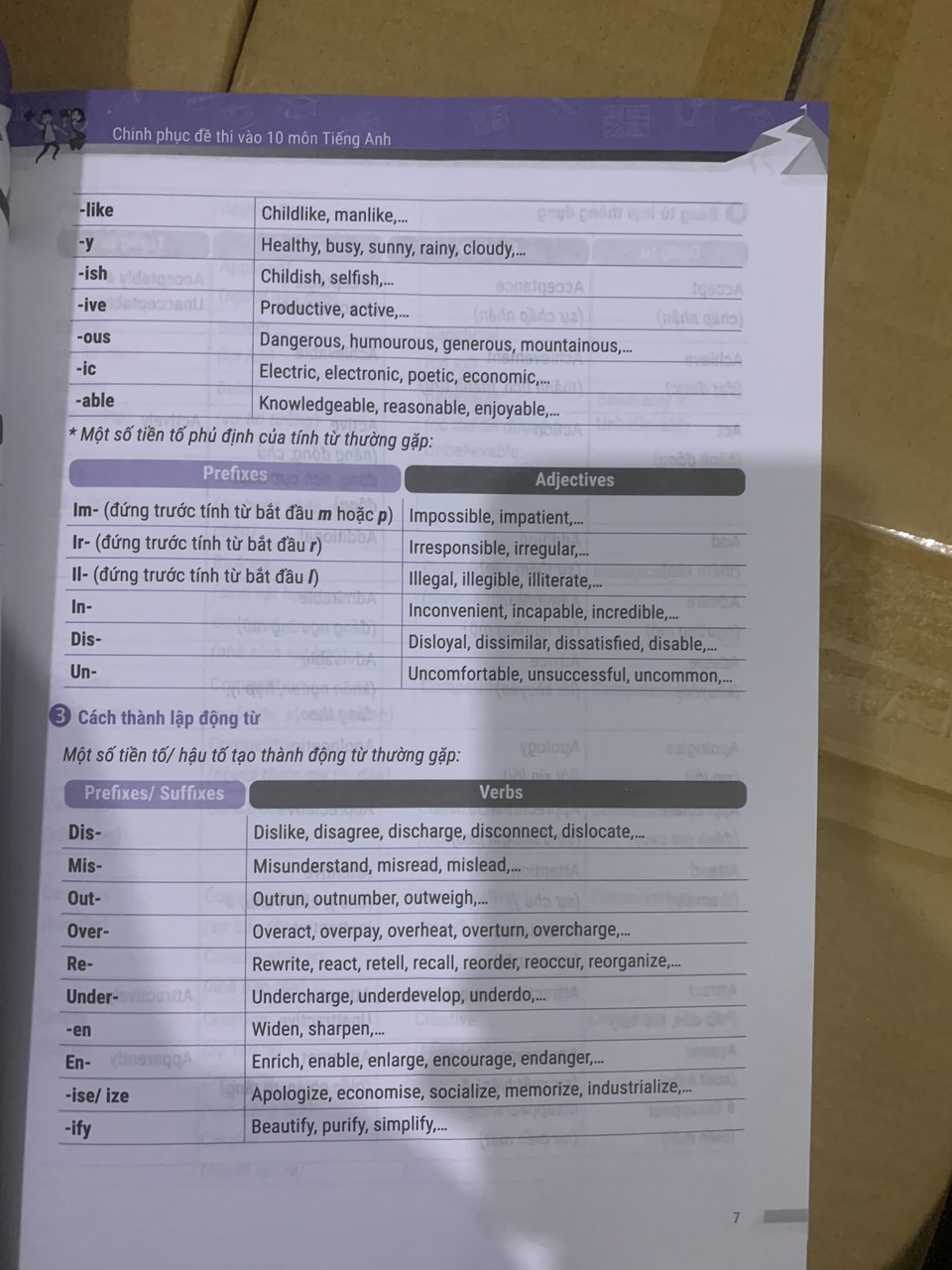 Chinh phục đề thi vào 10 môn tiếng Anh