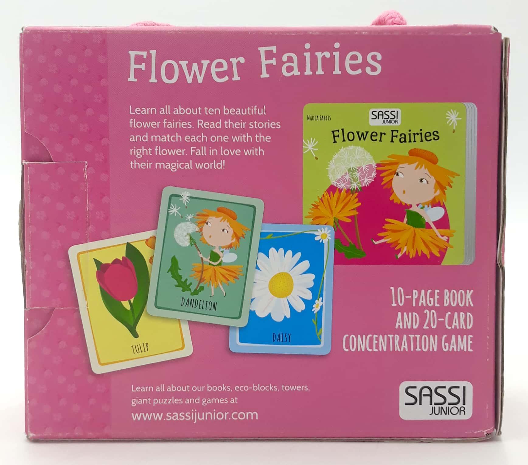 Book And Concentration Game: Flower Fairies