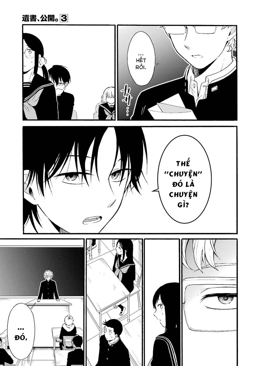 di thư trên bàn chapter 14 7