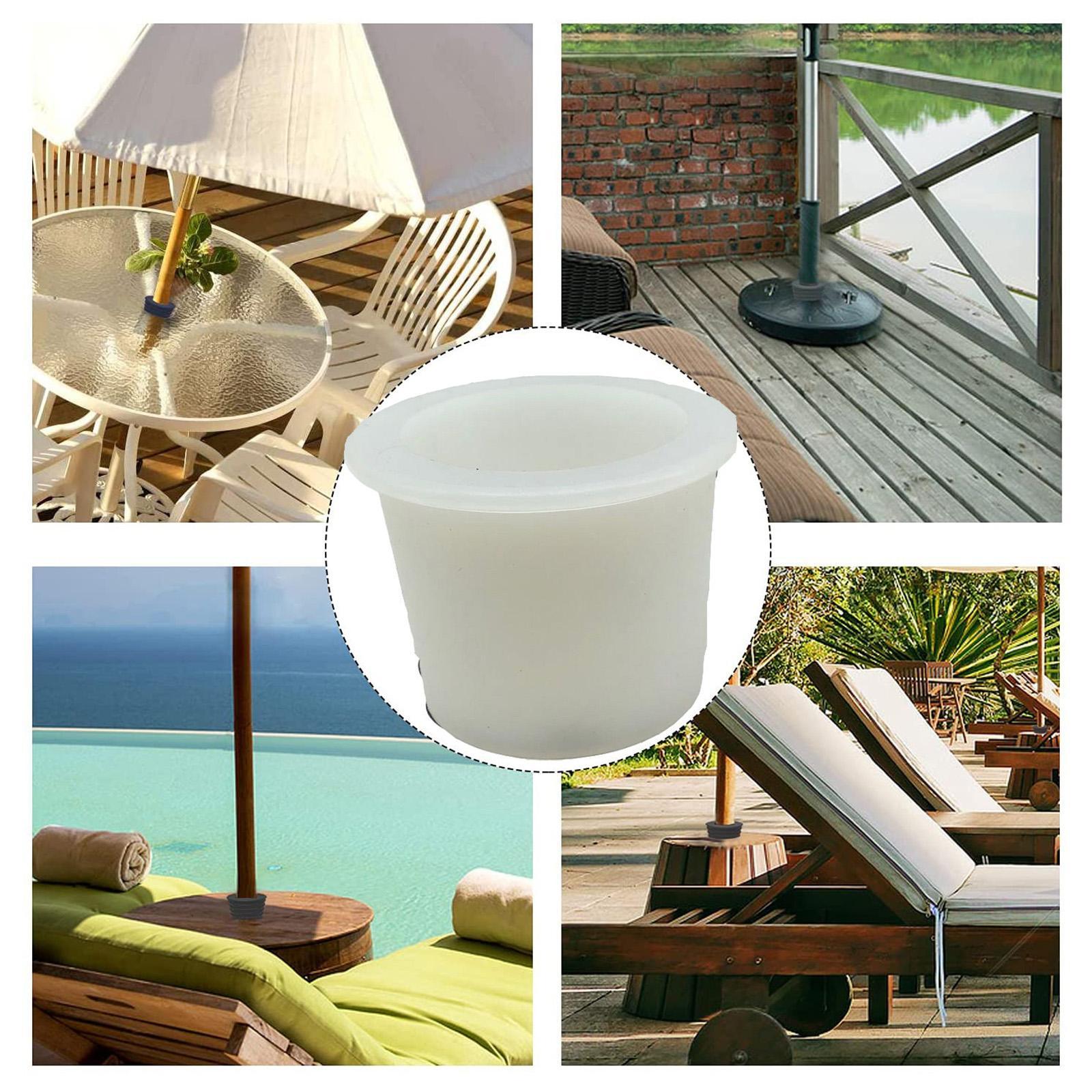Patio Umbrella Cone Garden Umbrella Table Cone Stand Prevent Tilting Durable Holder Cone Umbrella Base for Terrace Courtyard Yard