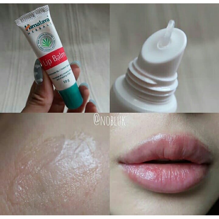 COMBO 2 TUÝP SON DƯỠNG HỒNG MÔI KHỬ THÂM CHIẾT XUẤT CÀ RỐT HIMALAYA LIP BALM 10G