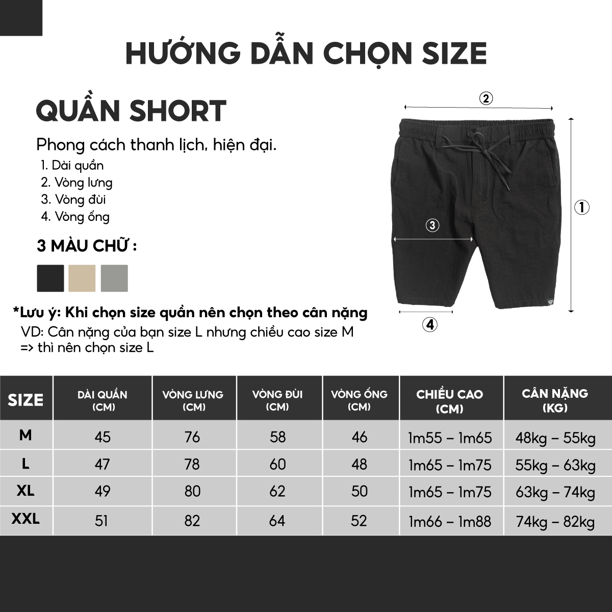 Quần Đũi Nam TSIMPLE Nhiều màu
