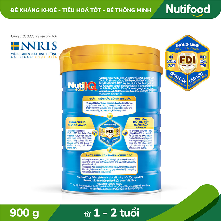 Sữa Bột Nuti IQ Gold 3