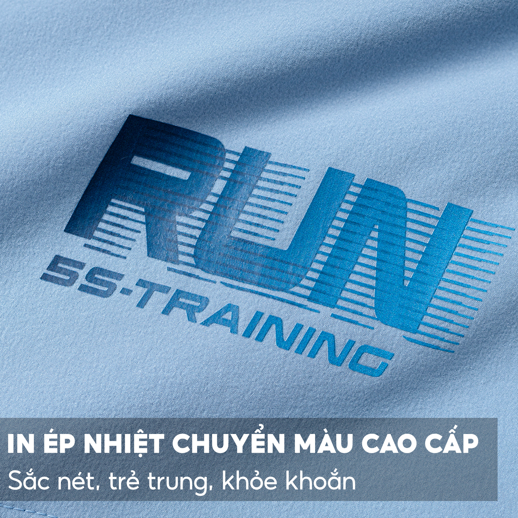 Quần Short Thể Thao Nam 5S RUN, Công Nghệ Cao Cấp Thoáng Khí, Thiết Kế Cạp Chun Phối Cúc Co Giãn Thoải Mái (QST23004)