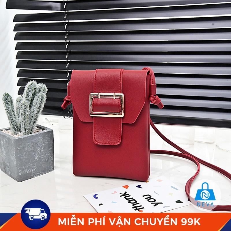 (HOT) Túi Chéo Nữ Xinh Xắn NEVA8360 - Đỏ/Xanh