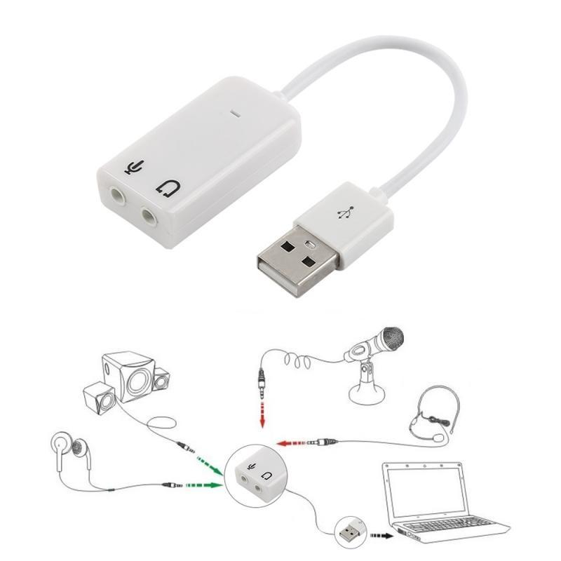 Card Âm Thanh USB 7.1 7.1 Kèm Cáp USB Thẻ