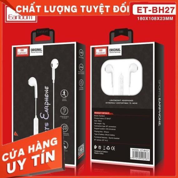 Tai Nghe Bluetooth Hàng Chính Hãng Earldom 2 Tai Có Dây Âm Bass Cao và Âm Treble Sáng