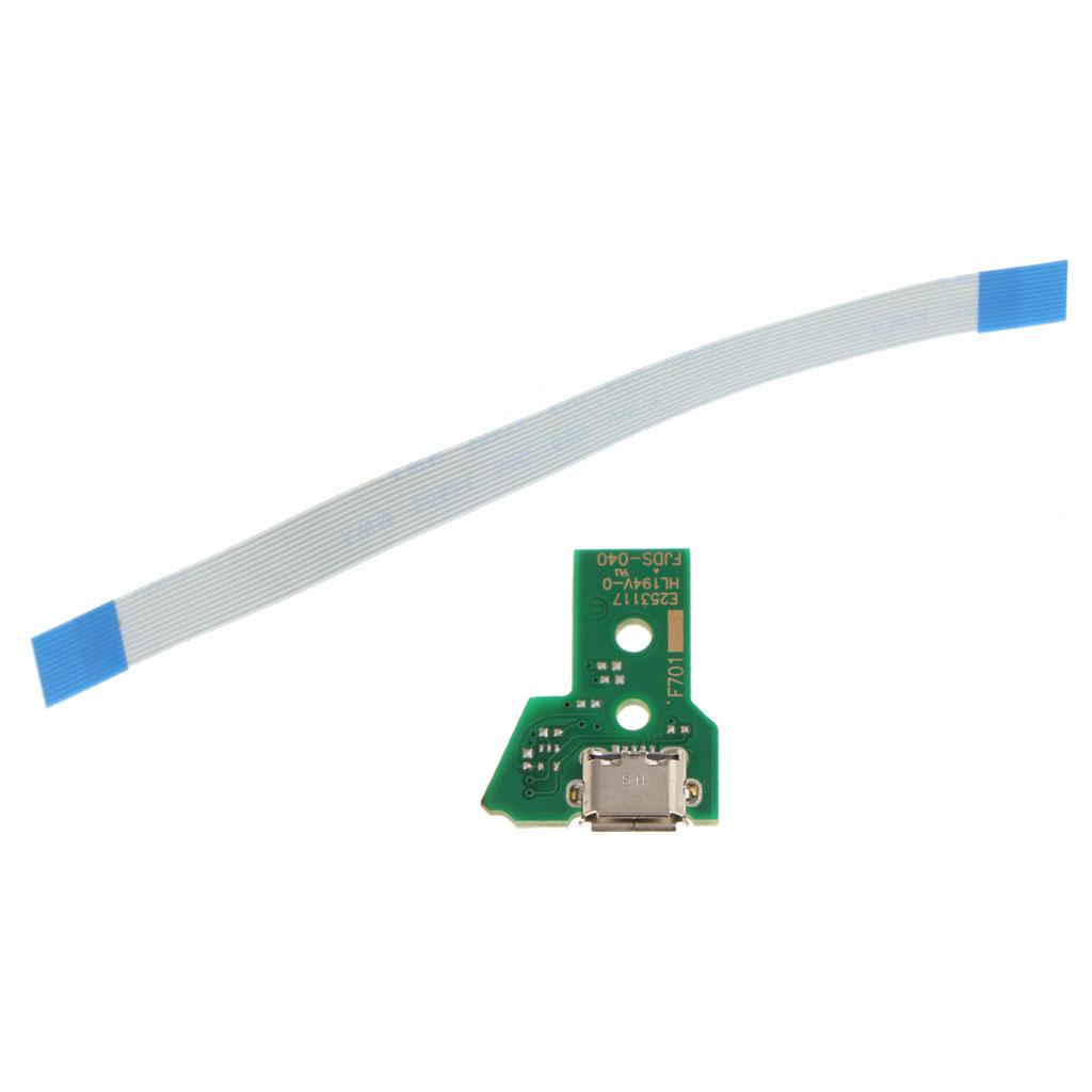 USB Charging Port Board 12 Pin JDS-040 for Playstation 4 + Screwdriver