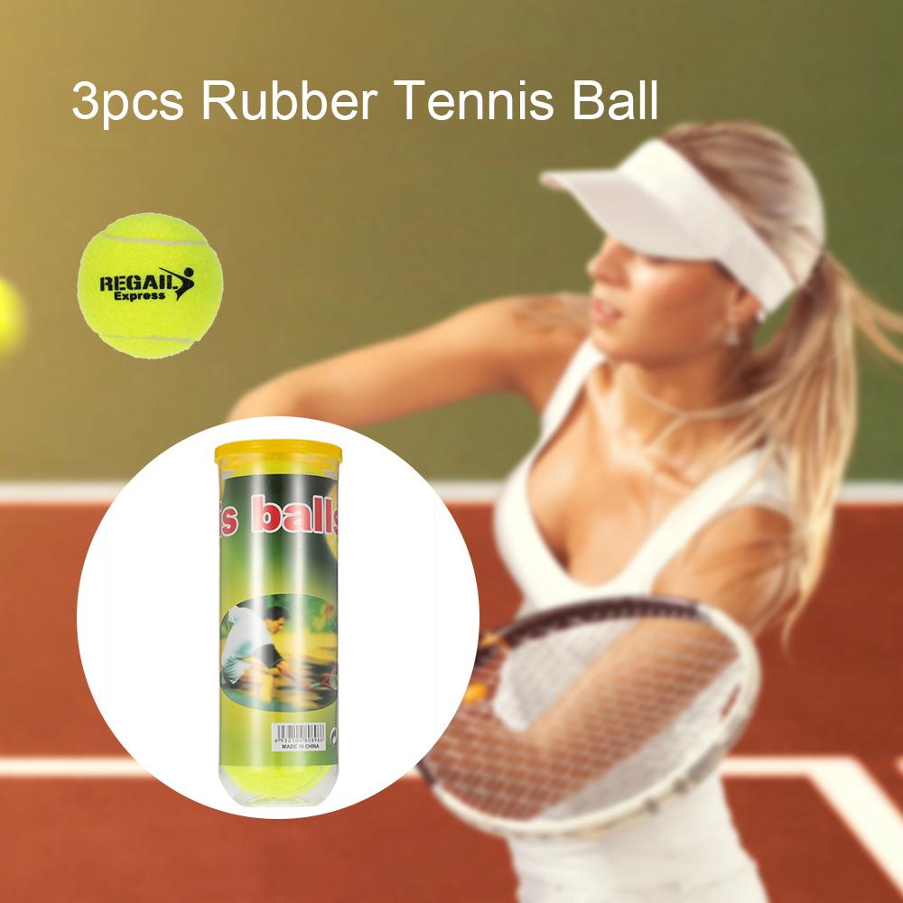 Hình ảnh Hộp 3 bóng quần vợt Cao su đàn hồi chất lượng cao