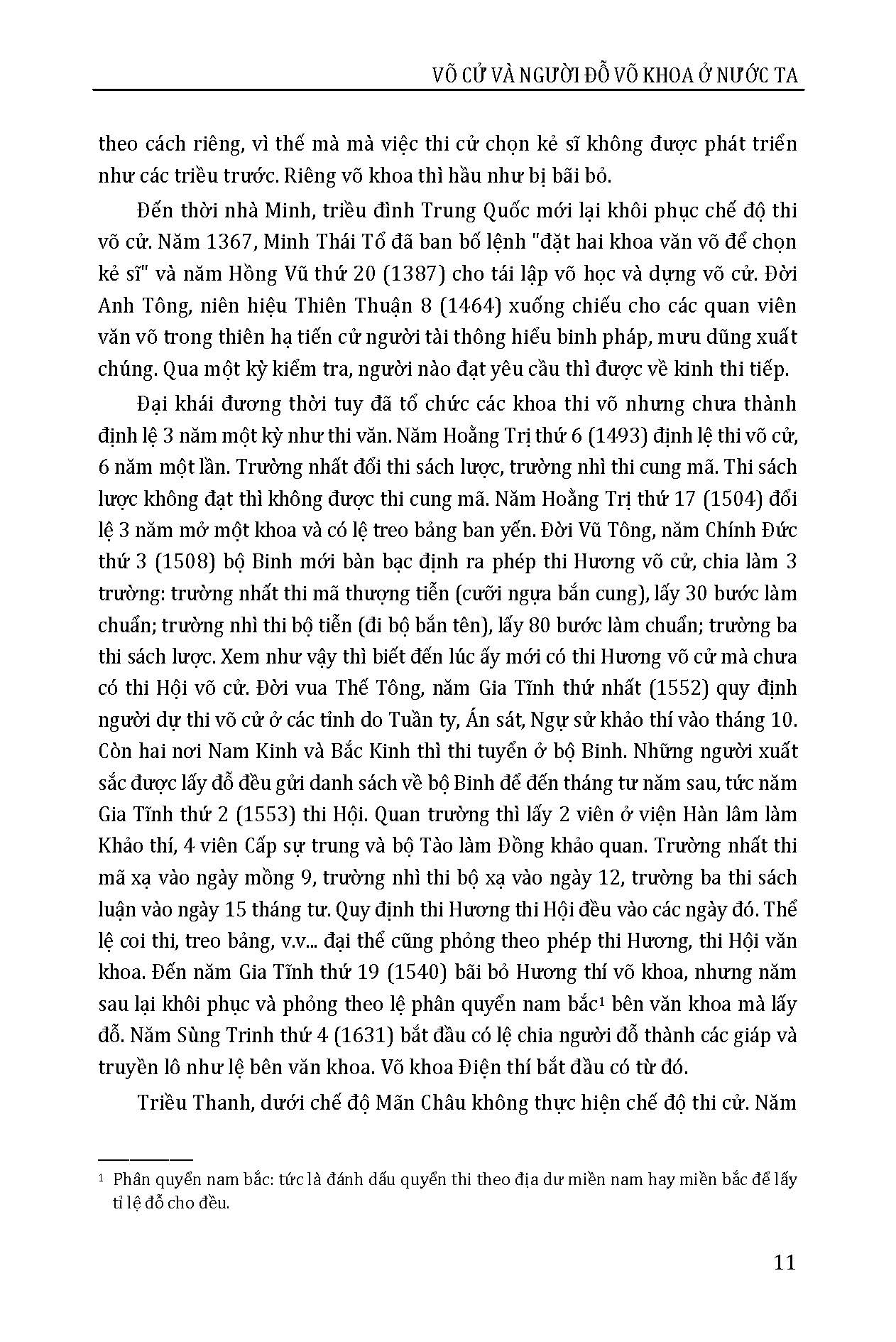 Võ Cử Và Người Đỗ Võ Khoa Ở Nước Ta