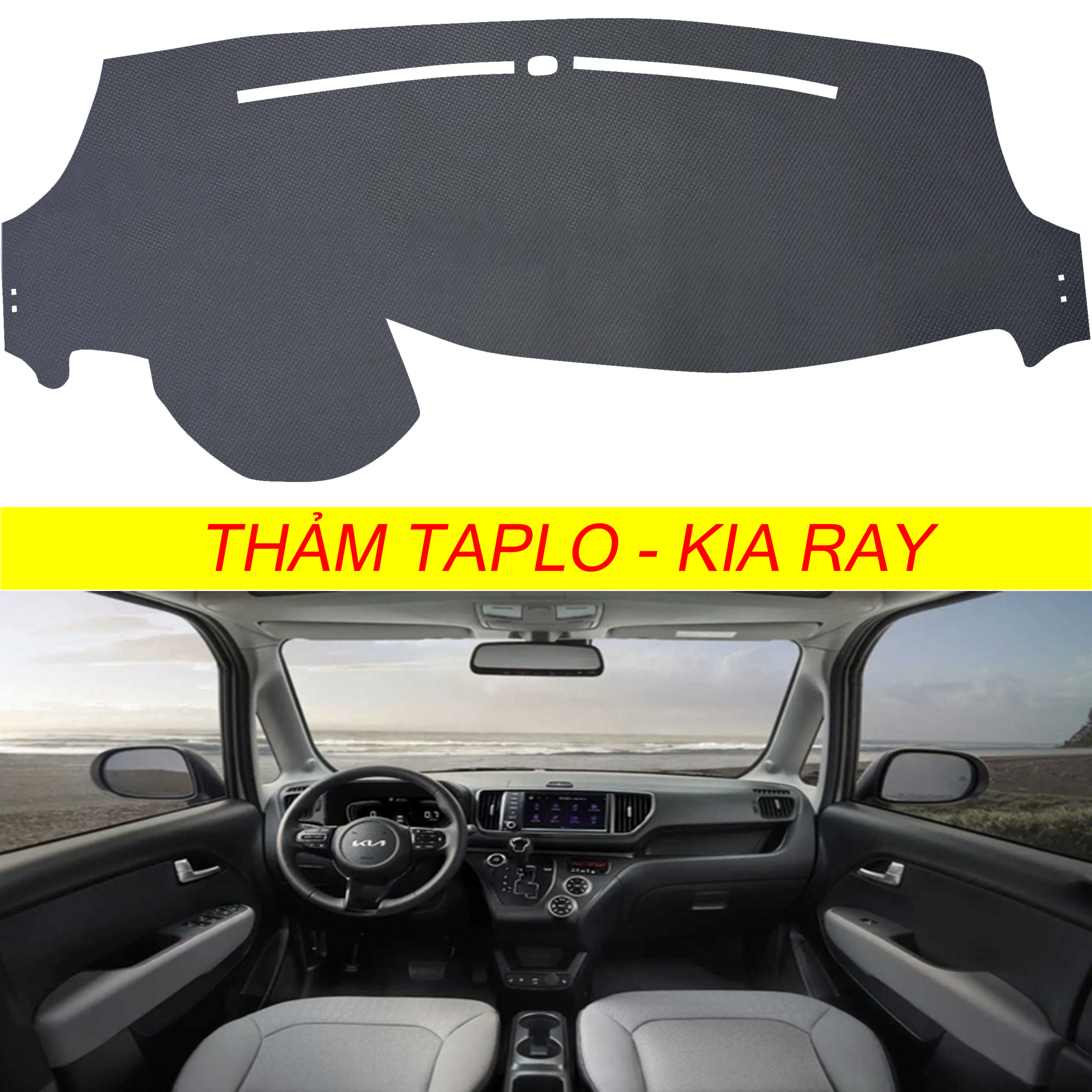Thảm taplo da cacbon,vân gỗ, da lộn, da pu mới nhất chuẩn form