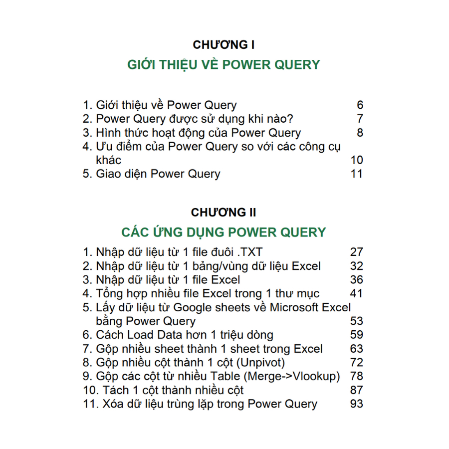 Combo 2 Sách Power Query &amp; Power Pivot Và Excel Cơ Bản Đến Nâng Cao Kèm Video Khóa Học