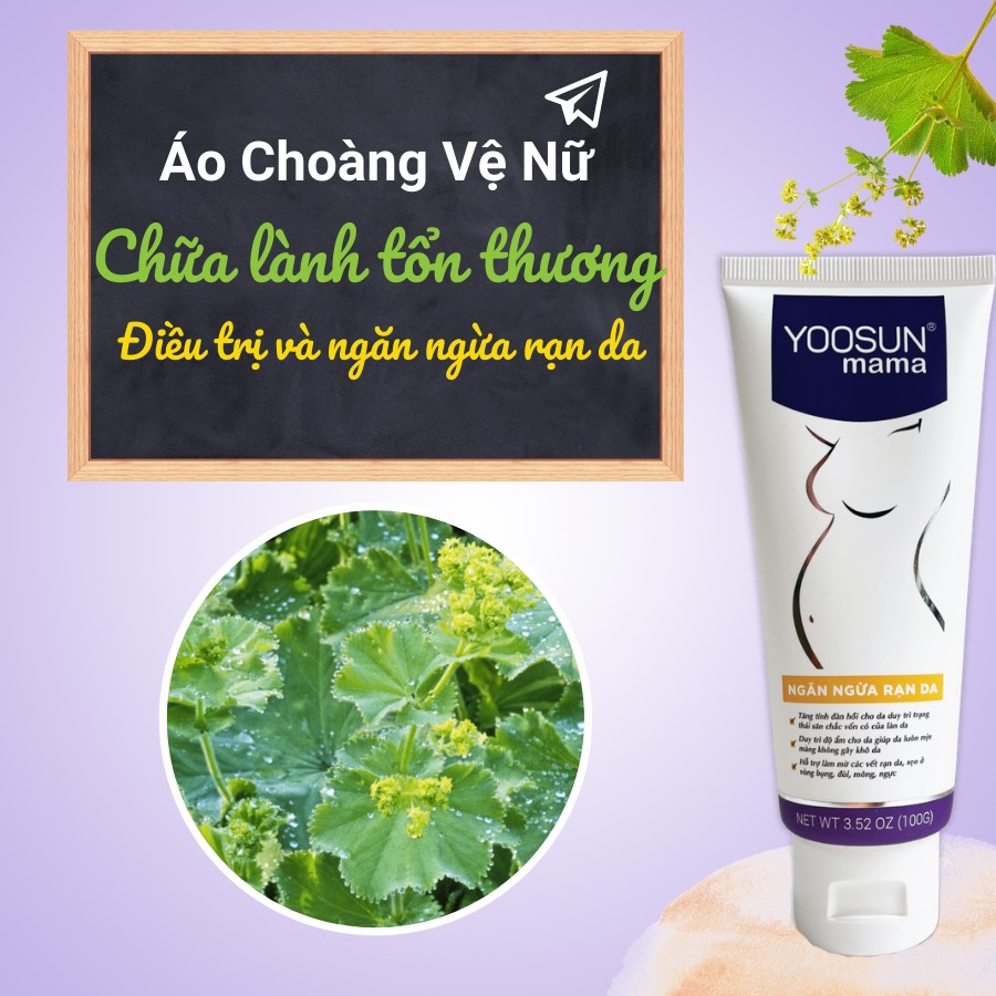 Kem ngăn ngừa và phục hồi rạn da YOOSUN Mama 100g