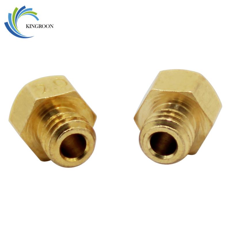 M6 Vòi phun đồng 1.0mm 1.5mm 2.0mm