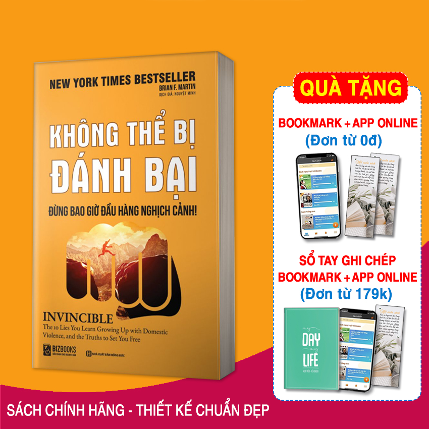 Sách Không Thể Bị Đánh Bại – Đừng Bao Giờ Đầu Hàng Nghịch Cảnh