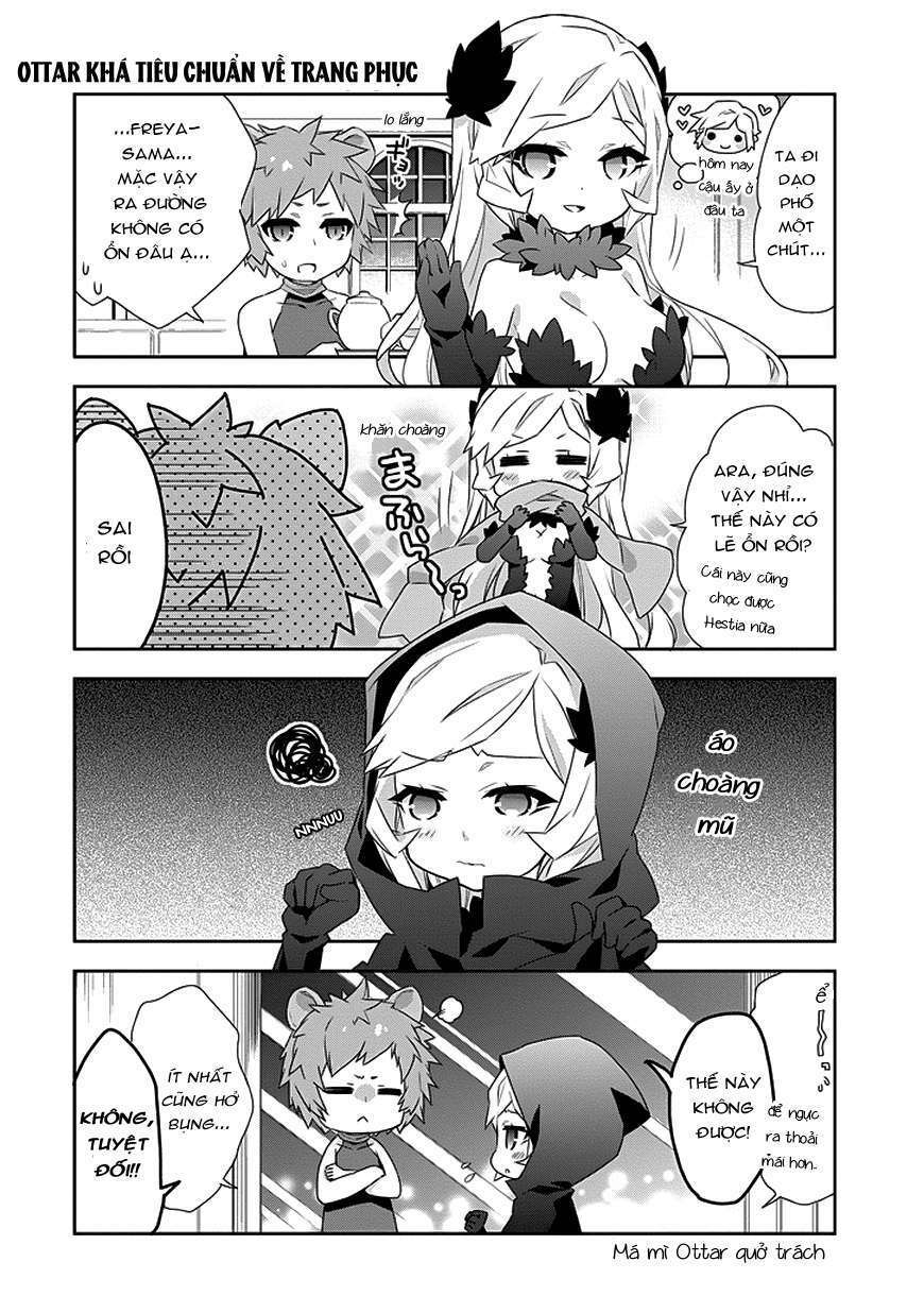 dungeon ni deai o motomeru no wa machigatte iru darou ka 4koma - days of goddess chapter 4 11