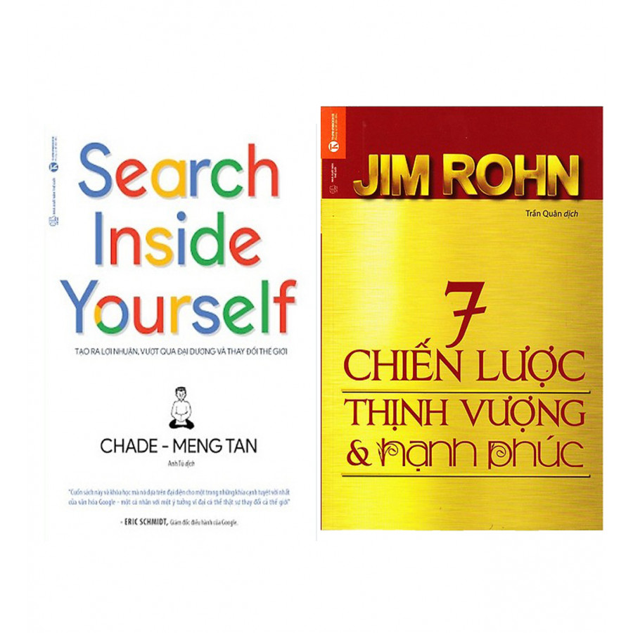 Hình ảnh Combo Search Inside Yourself - Tạo Ra Lợi Nhuận Vượt Qua Đại Dương Và Thay Đổi Thế Giới + 7 Chiến Lược Thịnh Vượng Và Hạnh Phúc (Tái Bản)