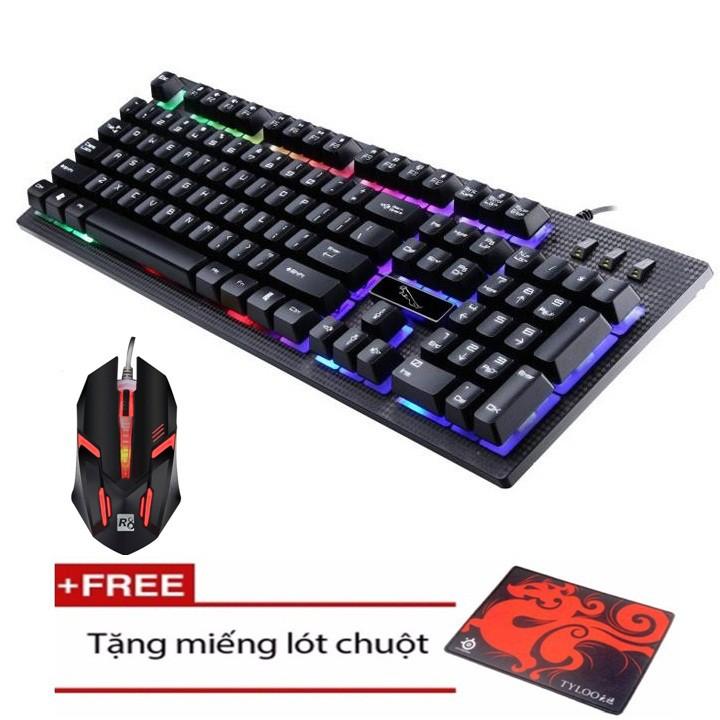 BỘ BÀN PHÍM GAME G20 + CHUỘT R8 1602 Hàng chính hãng