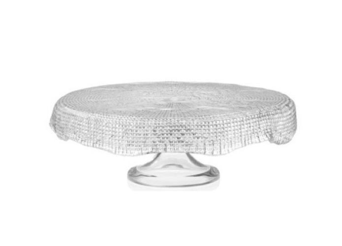 Chân bồng Ivv Diamante Scalloped CakeStand Hàng chính hãng