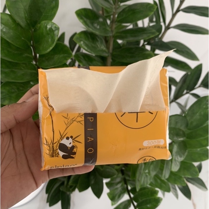 Phụ kiện nhà bếp -Combo 10 bịch giấy ăn Labubu 300 tờ - 4 lớp  / 1 gói siêu mềm mại siêu dai tiết kiệm và an toàn