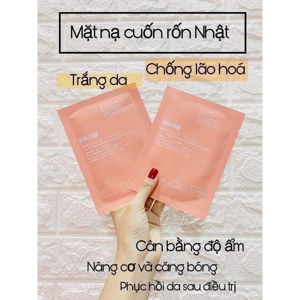 Mặt Nạ Tế Bào Gốc Nhau Thai Cuống Rốn Rwine Beauty Mask Lẻ 1 Miếng