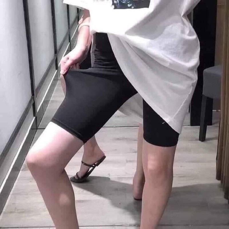 Quần ngố, quần legging lửng nữ co dãn, chất đẹp