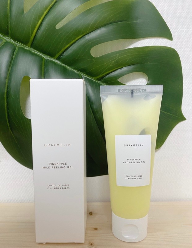 Gel tẩy da chết từ dứa Graymelin Pineapple Mild Peeling Gel 100ml