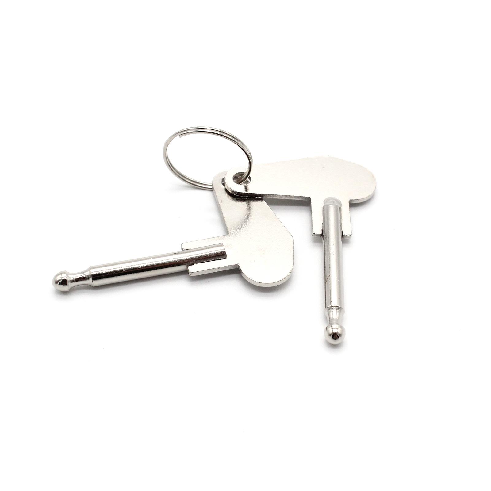 2 Pcs Ignition Key Tractor Vintage Excavator Truck Ignition Lock Key