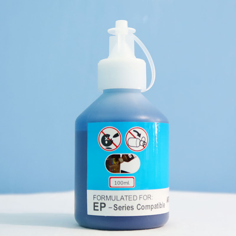 Mực nước màu xanh Pigment UV thương hiệu Estar - Dùng cho máy Epson