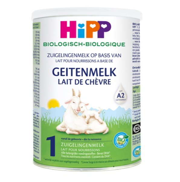 Sữa dê HiPP Organic 400g Số 01 cho bé từ 0 - 6 tháng