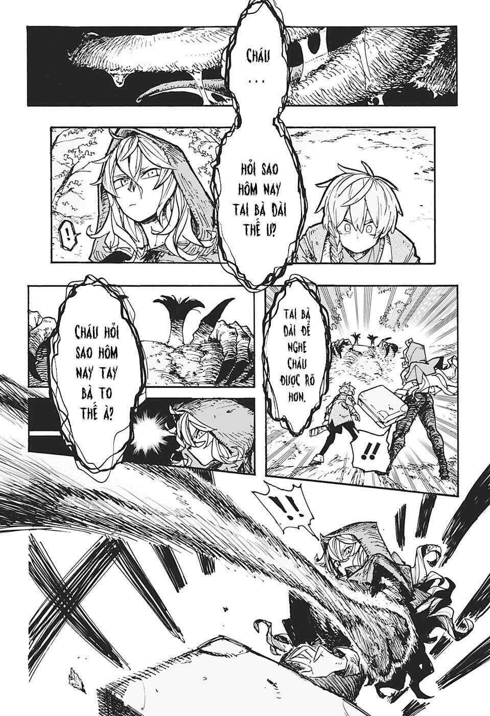 hội thợ săn: khăn đỏ chapter 1 37