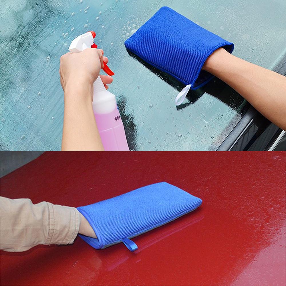 Găng tay vệ sinh xe hơi thấm hút nước tốt tiện dụng