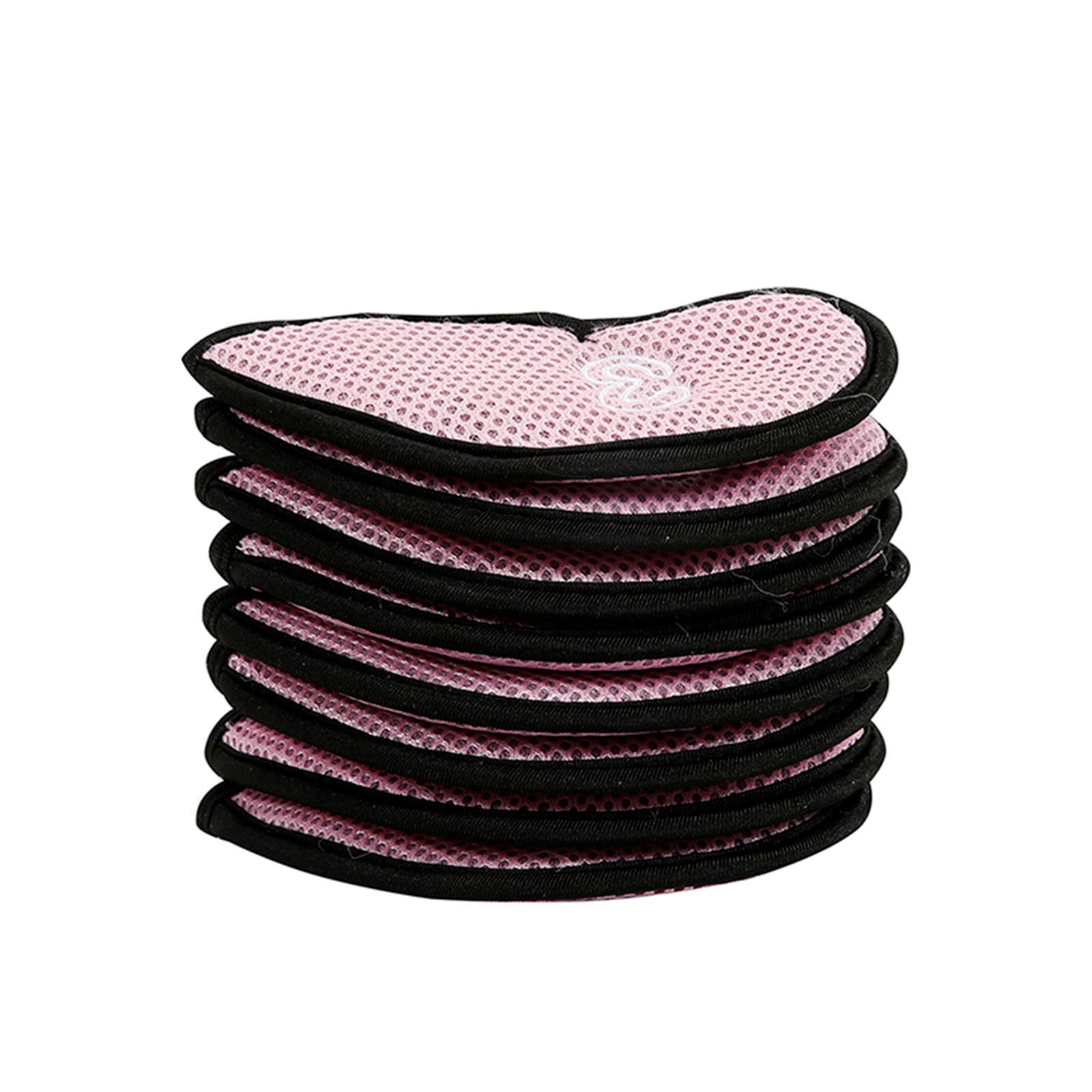10Pcs Golf Iron Head Covers Protection Golf Wedges Headcovers Wrap Iron Putter Clubs Case Golf Iron Cover for Training Equipment