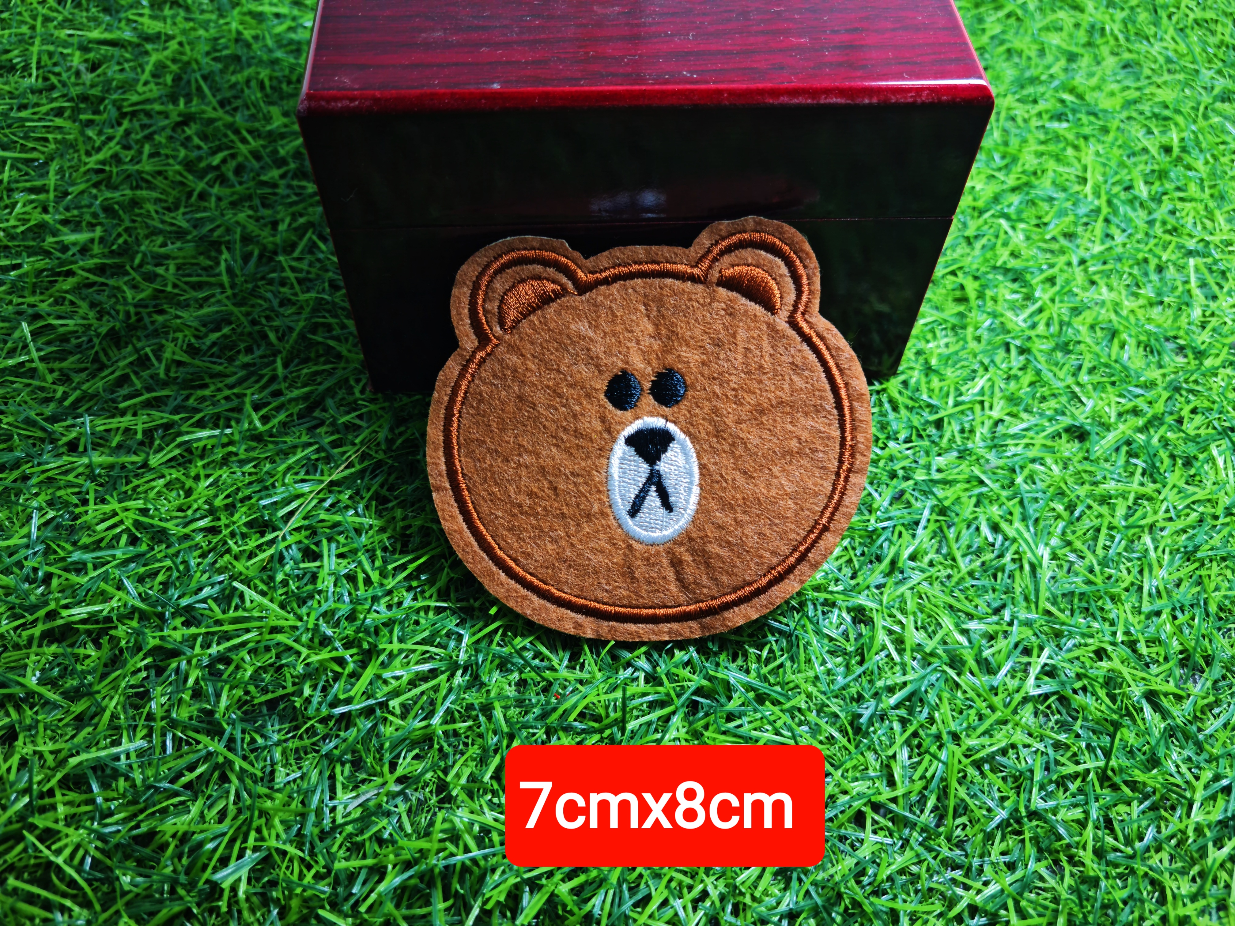 Sticker Ủi Hình Gấu Mr.Bear Dùng Trong Trang Trí Quần Áo MS7548